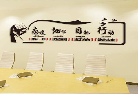 安义企业文化墙主要展示什么？