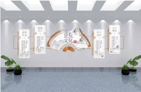 安义企业文化墙设计的核心要素。