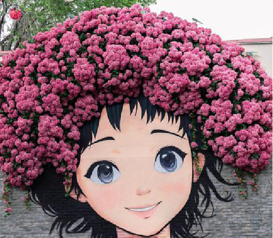 安义墙体彩绘-网红墙打卡