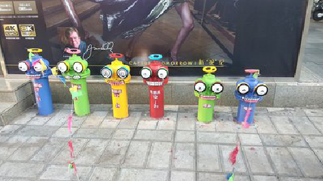 安义商业区彩绘