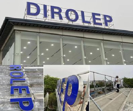 安义楼顶发光字安装的注意事项。